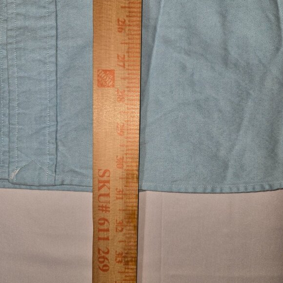 Polo Ralph Lauren Men’s Classic Fit Button Down Shirt Aqua Turquoise Large READ - Picture 7 of 7